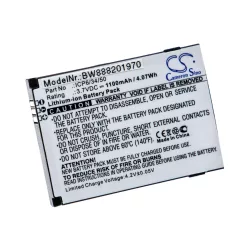   VHBW Reader Magnifier Battery ICP6/34/50 - 1100 mAh 3.7 V Li-Ion