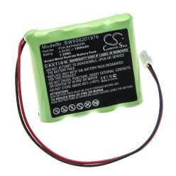   VHBW Alarmanlagen Akku Paradox PDX-BATMG6250 - 1500 mAh 4,8 V NiMH