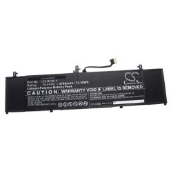   Notebook akkumulátor  Asus C41N1814, 0B200-03120100, C41PpEH - 4700 mAh 15,4 V Li-polymer