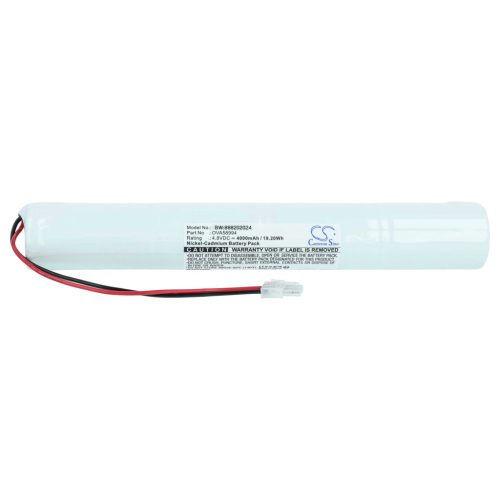 VHBW Emergency Lighting Battery OVA58994 - 4000 mAh 4.8 V NiCd