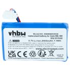 VHBW GPS Akku Garmin 010-12110-003, 361-00077-10, 010-12110-03, 361-00077-00 - 2000 mAh 3,7 V Li-Ion