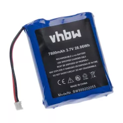   VHBW Video-Türklingel Akku Technaxx 4652 - 7800 mAh 3,7 V Li-Ion
