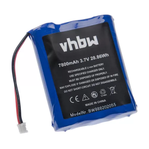 VHBW Video-Türklingel Akku Technaxx 4652 - 7800 mAh 3,7 V Li-Ion