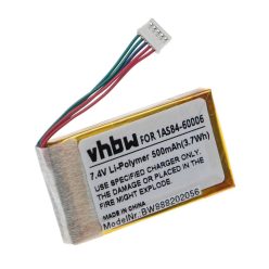   VHBW Akkumulátor  HP 1AS84-60006 nyomtatóhoz – 500 mAh 7,4 V Li-Ion