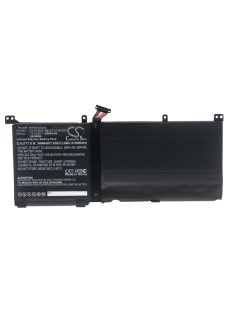   Notebook akkumulátor  Asus 0B200-01250200, C41N1524 - 3950 mAh 15,2 V Li-polimer, fekete