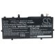 Notebook akkumulátor  Asus C21N1714, 0B200-02740000 - 5000 mAh 7,7 V Li-polimer, fekete
