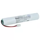 VHBW Notbeleuchtung Akku Schneider 329056000, TD110332 - 4000 mAh 3,6 V NiCd