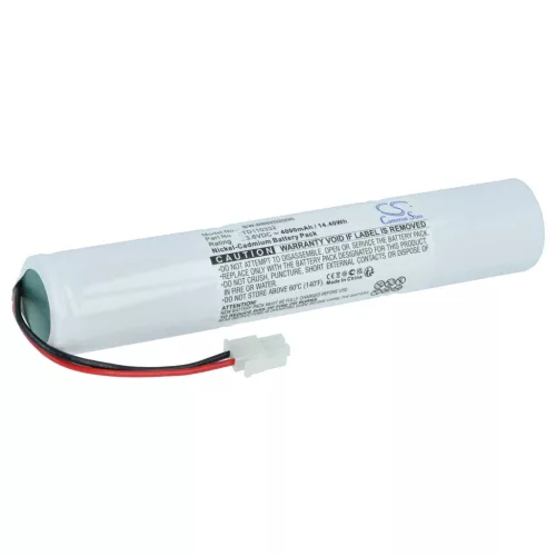 VHBW Notbeleuchtung Akku Schneider 329056000, TD110332 - 4000 mAh 3,6 V NiCd