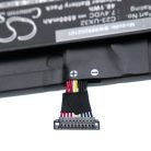 VHBW Notebook Battery Asus 0B200-00070100, 0B200-00070000, C23-UX32 - 6500 mAh 7.4 V Li-polymer