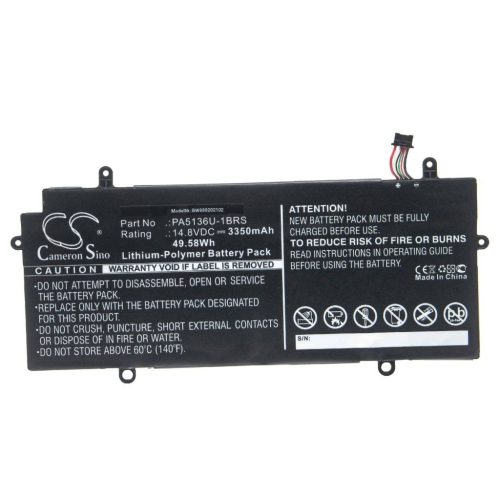 Notebook akkumulátor  Toshiba PA5136U-1BRS-hez - 3350 mAh 14,8 V Li-polimer