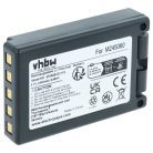 VHBW Remote Control Battery M245060, 22.381.2, D00004-02 - 2400 mAh 3.7 V Li-Ion