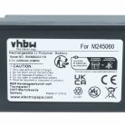 VHBW Remote Control Battery M245060, 22.381.2, D00004-02 - 2400 mAh 3.7 V Li-Ion