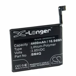   VHBW Mobile Phone Battery for Xiaomi BM4Q - 4400 mAh 3.85 V Li-Polymer