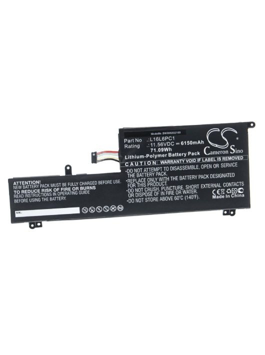 Notebook akkumulátor  Lenovo 5B10M53745, 5B10M53743, 5B10M53744 - 6150 mAh 11,56 V Li-polymer