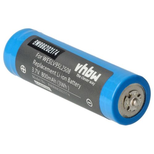 Elektromos borotva akkumulátor Panasonic WES8163L2505, WESLV95L2508 - 800 mAh 3,7 V Li-Ion