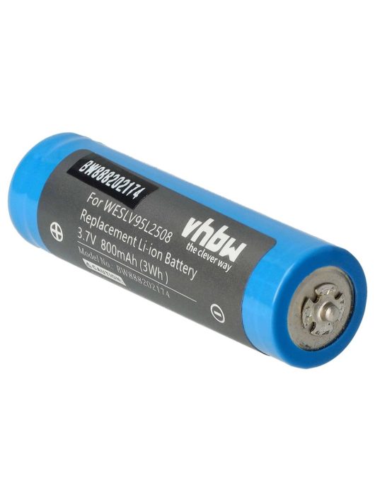 Elektromos borotva akkumulátor Panasonic WES8163L2505, WESLV95L2508 - 800 mAh 3,7 V Li-Ion