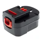 VHBW Battery for Black & Decker EPC126 Drill-Screwdriver - 12V, Ni-MH, 3000 mAh