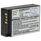 VHBW Canon LP-E17 Battery - 950 mAh, 7.2 V, Li-Ion with Information Chip