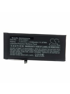   Mobiltelefon akkumulátor  Apple 616-00641-hez - 3100 mAh 3,83 V Li-polimer