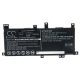 Notebook akkumulátor  Asus 0B200-01040000, 0B200-01040100 - 5000 mAh 7,6 V Li-polymer