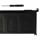 VHBW Notebook Battery for Dell 9W9MX, 3CRH3, 1VX1H, 17368-0027, 0WDX0R - 3650 mAh 11.4 V Li-Polymer