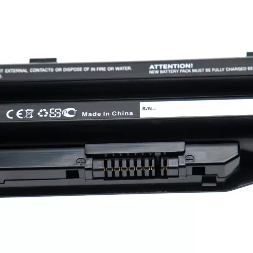 VHBW Notebook Battery Fujitsu BPS231, BPS229, FMVNBP227A - 2000 mAh 10.8 V Li-Ion, black