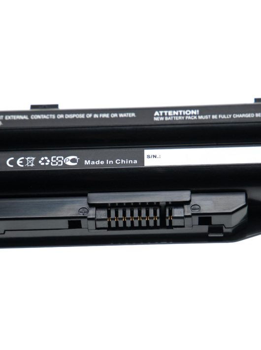 Notebook akkumulátor  Fujitsu BPS231, BPS229, FMVNBP227A - 2000 mAh 10,8 V Li-Ion, fekete