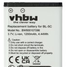 VHBW Wired phone battery for Shoretel SH-10450, 10000058, 300-1032 - 1200 mAh 3.7 V Li-Ion