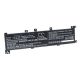 Notebook akkumulátor Asus B0B200-02560000, B31N1635 - 3600 mAh 11,52 V Li-polymer