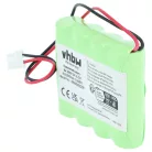 VHBW Notbeleuchtung Akku Schneider 4BD-AA800BT, 329067840, 513141006 - 800 mAh 4,8 V NiCd