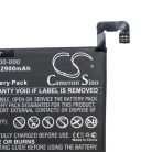 VHBW Mobile Phone Battery Wiko 356580H, S104-Z37000-000, TLE1707 - 2900 mAh 3.85 V Li-Polymer - Smartphone Battery