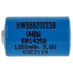   VHBW 1/2AA Akku 1770-XZ, 3B26, 418-0076, 60-0576-100 - 1200 mAh 3,6 V Li-SOCl2
