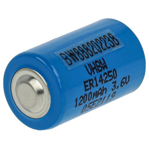 VHBW 1/2AA Akku 1770-XZ, 3B26, 418-0076, 60-0576-100 - 1200 mAh 3,6 V Li-SOCl2