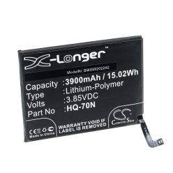   Mobiltelefon akkumulátor  Samsung HQ-70N-hez - 3900 mAh 3,85 V Li-polimer