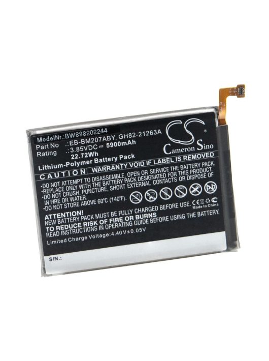 Mobiltelefon akkumulátor  Samsung GH82-21263A, EB-BM207ABY - 5900 mAh 3,85 V Li-polimer