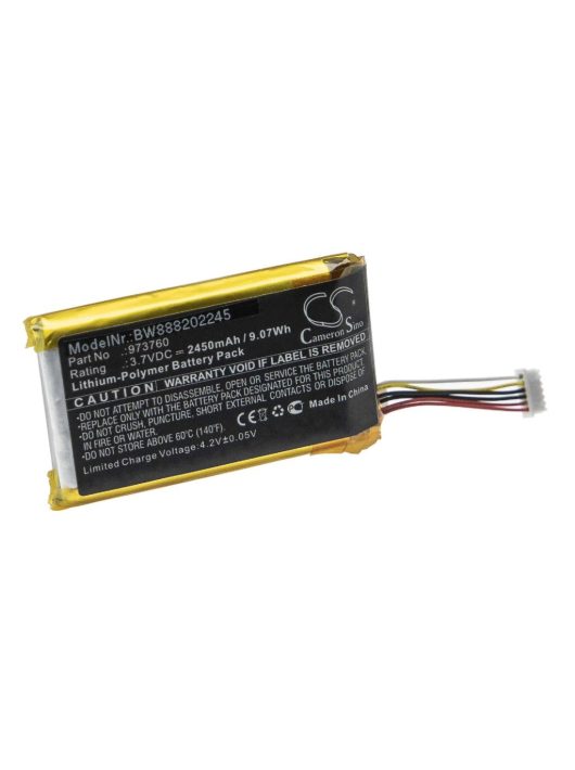 Drón távirányító elem  DJI 973760 2450mAh, 3,7V