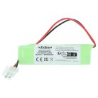VHBW Notbeleuchtung Akku Schneider TD310232 Ersatz - 1600 mAh 2,4 V NiCd