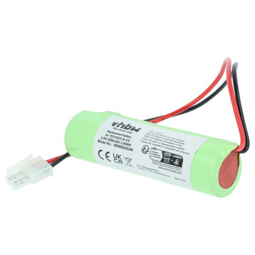 VHBW Notbeleuchtung Akku Schneider TD310232 Ersatz - 1600 mAh 2,4 V NiCd