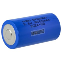 VHBW C Size Battery ER26500 - 8500 mAh 3.6 V Li-SOCl2