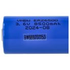 VHBW C Größe Akku ER26500 - 8500 mAh 3,6 V Li-SOCl2