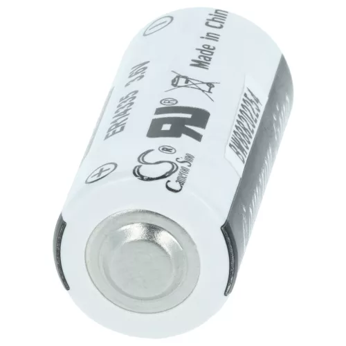 VHBW ER14335 Battery - 1650 mAh 3.6 V Li-SOCl2