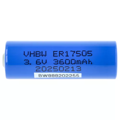 VHBW Spezieller Akku ER17505 / SB-A01 / LS17500 / ER17/50 - 3600 mAh 3,6 V Li-MnO2