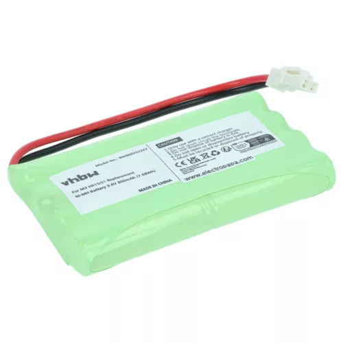 VHBW Gate Opener Battery instead of Polargos S1512 - 800 mAh 9.6 V NiMH