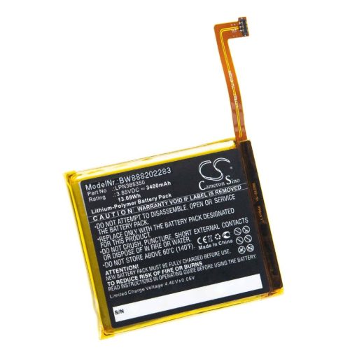 VHBW Mobile Phone Battery Crosscall LPN385350 - 3400 mAh 3.85 V Li-polymer - Smartphone Battery