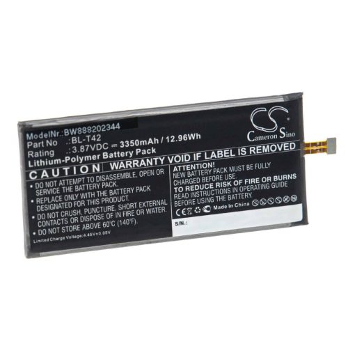 Mobiltelefon akkumulátor  LG BL-T42-hez - 3350 mAh 3,87 V Li-polimer