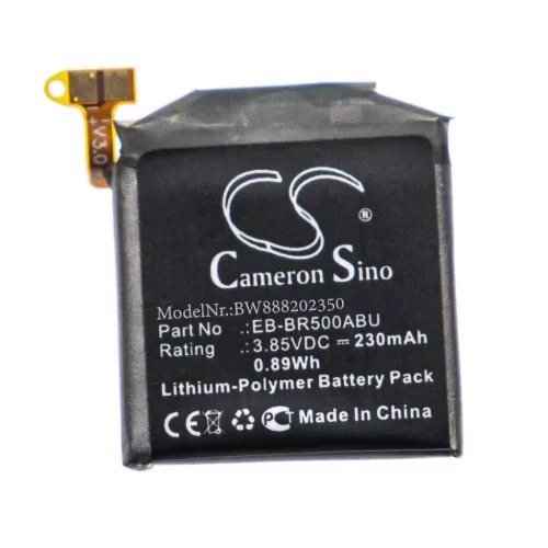 VHBW Samsung GH43-04922A, EB-BR500ABU Okosóra Akkumulátor - 230 mAh 3,85 V Li-polimer