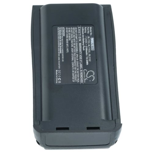 VHBW Radio Akku Hyt BL2102, BL1703Li, BL1703, BL-2102Li, BH1801 - 2100 mAh 7,4 V Li-Ion