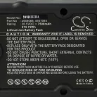 Wolf Garten PACK 1 Lawn Mower Battery, 4949066, 4937065 - 7500 mAh 36.5 V Li-Ion, Black
