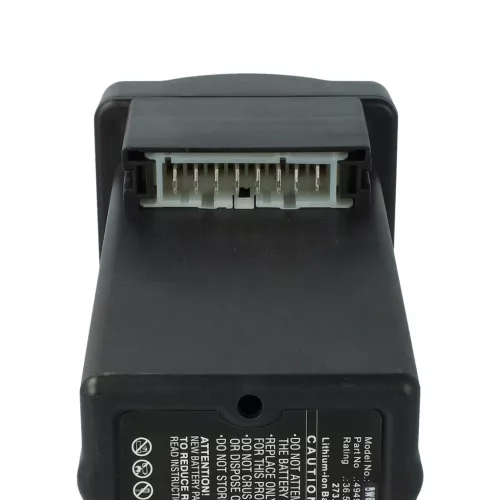 Wolf Garten PACK 1 Lawn Mower Battery, 4949066, 4937065 - 7500 mAh 36.5 V Li-Ion, Black