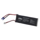 VHBW Drón akkumulátor Hubsan BC6551 / Hubsan X4 H501S - 3000 mAh 7,4 V Li-polimer
